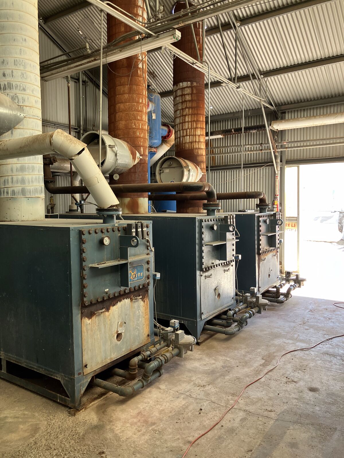 Completed boiler, steam system, or combustion equipment job by Brian Boiler Works, Central Coast CA